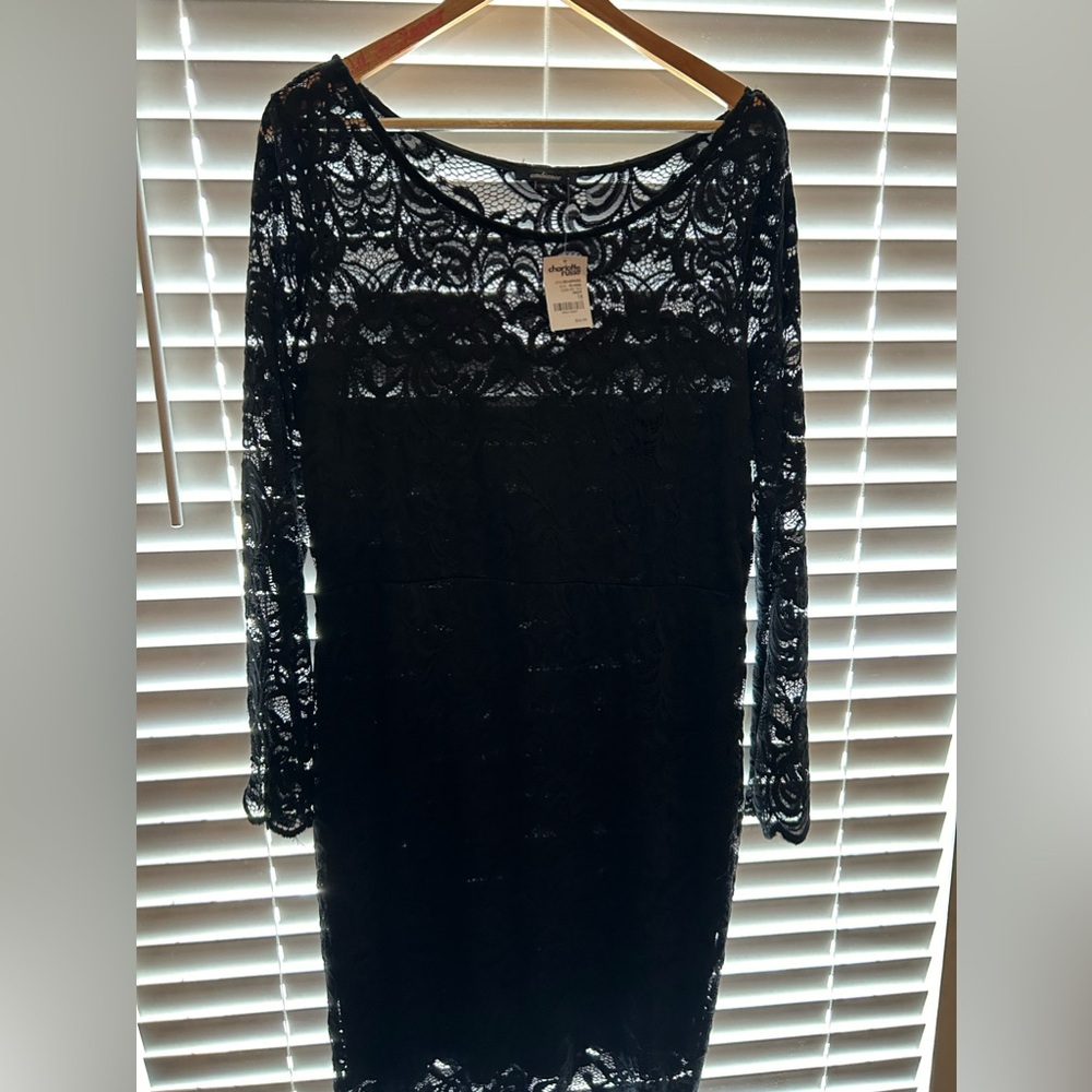 Charlotte Russe lace midi dress - 1x brand new with tags
